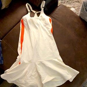 White tennis dress